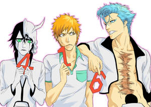 Bleach Anime Ulquiorra Ichigo Grimmjow Wallpaper