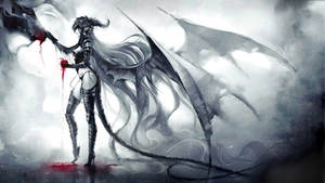 Bleeding Dark Angel Wallpaper