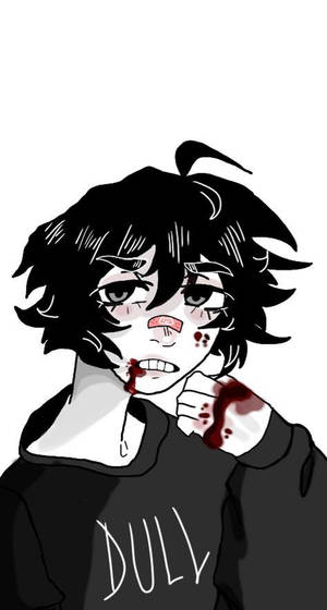 Bleeding Emo Girl Pfp Wallpaper