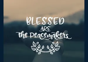 Blessed Peacemakers Wallpaper