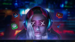Blind Anime Girl Wallpaper