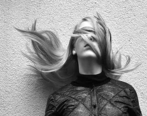 Blind Woman With Blindfold Wallpaper