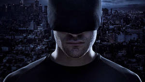 Blindfolded Daredevil Charlie Cox Wallpaper