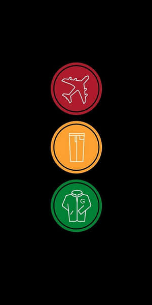 Blink182 Iconic Symbols Wallpaper