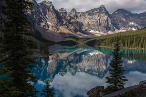 Blissful Tranquility Of Canadian Landscape Wallpaper