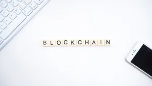 Blockchain Text Cryptocurrency Wallpaper