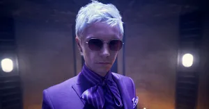 Blonde Tate Langdon Wallpaper