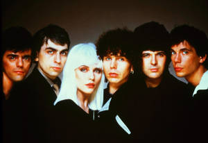 Blondie 1970s American Rock Band Member Photography Wallpaper