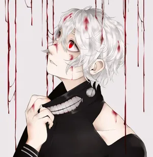 Blood Drip Kaneki Pfp Wallpaper