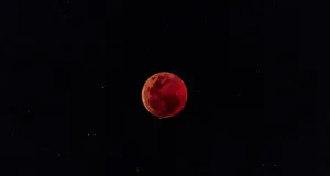 Blood Moon 3d Desktop Wallpaper