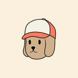 Bloodhound Cartoon Dog Head Wallpaper