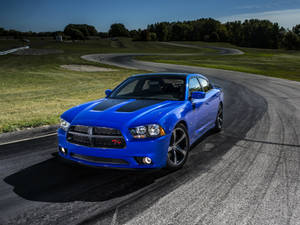 Blue 2013 Dodge Charger R/t Wallpaper