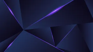 Blue And Purple Swirls Collide Wallpaper