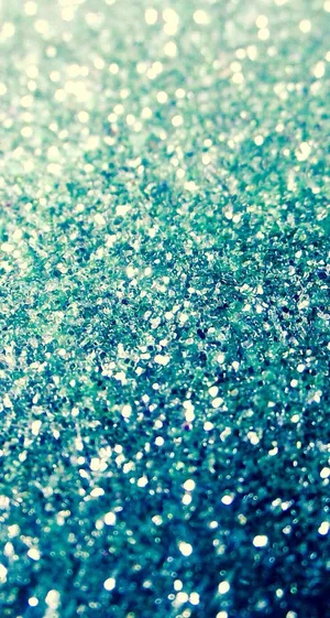 Blue And Silver Mermaid Glitters Wallpaper
