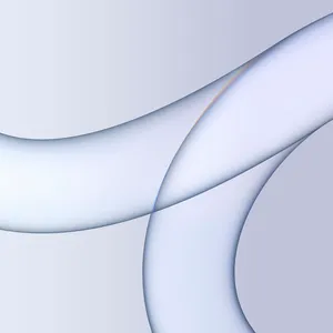 Blue And Silver Swirls Wallpaper