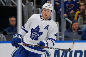 Blue And White Morgan Rielly Wallpaper