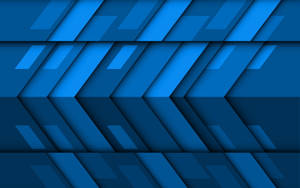 Blue Arrow Material Design Wallpaper