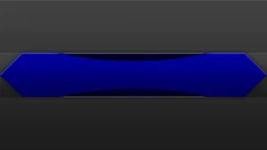 Blue Arrow On A Black Background Wallpaper