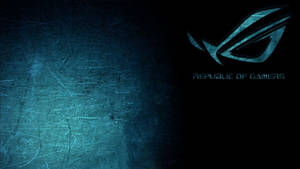 Blue Asus Rog 1080p Gaming Wallpaper