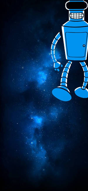 Blue Bender Galaxy S10 Wallpaper