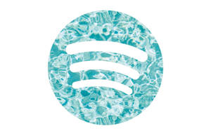 Blue Circle Spotify Wallpaper