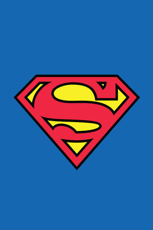 Blue Classic Superman Iphone Wallpaper