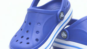 Blue Crocs Clogs For Kids Wallpaper