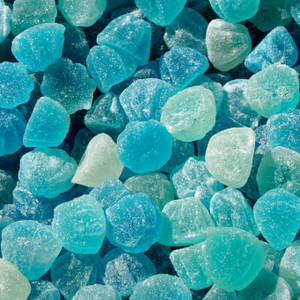 Blue Delights Sugar Candies Wallpaper