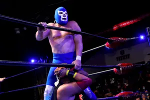 Blue Demon, Iconic Mexican Wrestler And Film Actor Wallpaper