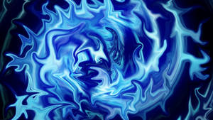 Blue Flames Dynamic Wallpaper