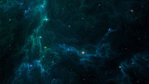 Blue Green Nebula 1920x1080 Hd Space Wallpaper