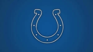 Blue Indianapolis Colts Symbol Wallpaper