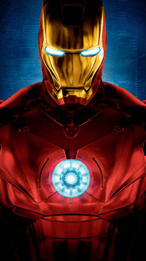 Blue Iron Man Full Hd Wallpaper