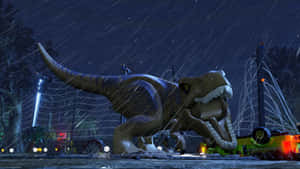 Blue Jurassic World 3d Toy Wallpaper