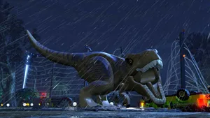 Blue Jurassic World 3d Toy Wallpaper