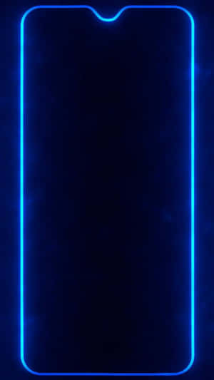 Blue Led Phone Frame Wallpaper