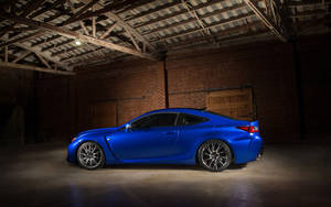 Blue Lexus Warehouse Iphone Wallpaper