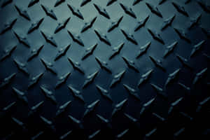 Blue Metal Diamond Plate Wallpaper