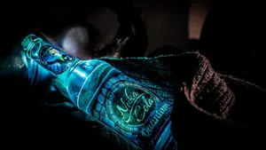 Blue Nuka Cola From Fallout 4 4k Wallpaper