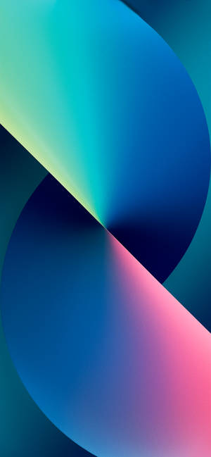 Blue Pink Art Iphone 13 Pro Wallpaper