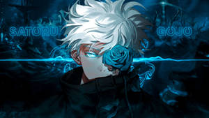 Blue Rose Gojo Satoru Wallpaper