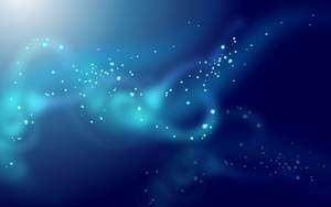 Blue Sparkle Abstract Wallpaper