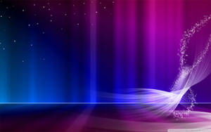 Blue & Violet Windows Vista Wallpaper