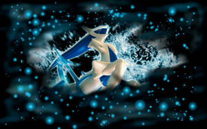 Blue Water Arceus Wallpaper