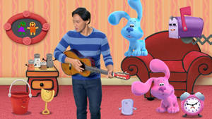 Blues Clues Josh With Guitar Wallpaper