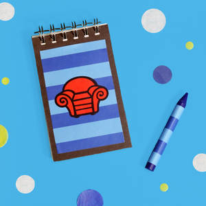 Blues Clues Notepad And Crayon Wallpaper