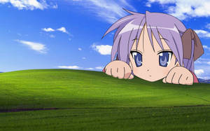 _ Blur Effects On Windows Xp Background_ Wallpaper