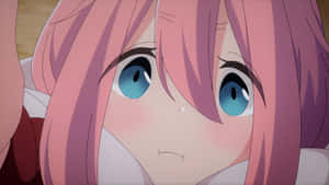 Blushing Face Of Nadeshiko Kagamihara Wallpaper