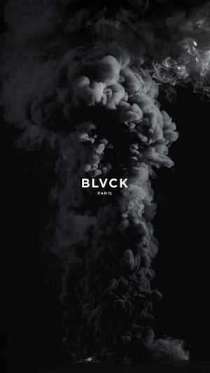 Blvck Paris Smoke Aesthetic Wallpaper