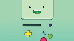 Bmo From Adventure Time Laptop Wallpaper